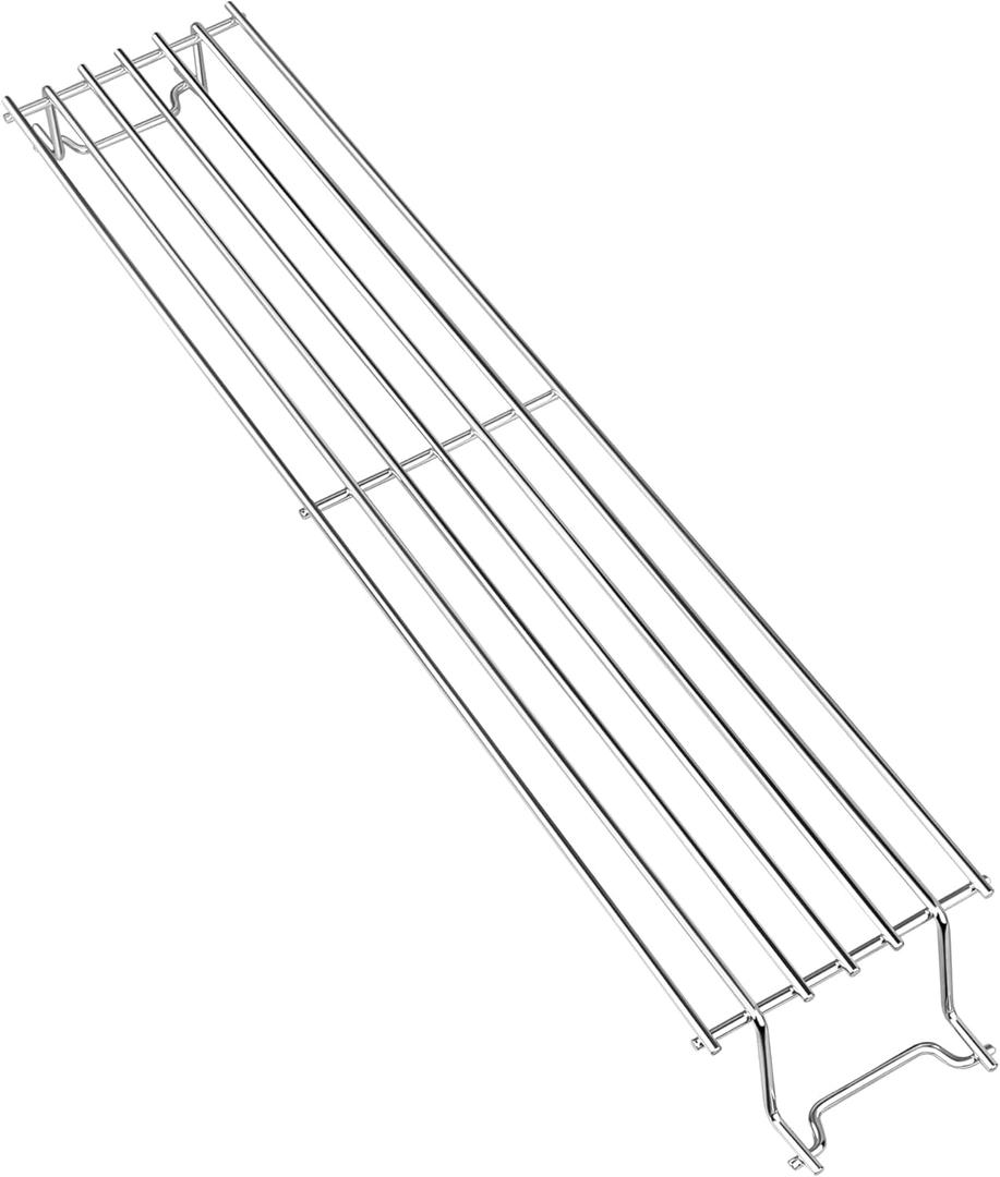69866 Warming Rack for Weber Spirit I II 200 Series Replacement Part GS4 E210 S210 E220 S220 Gas Grills with Front-mounted Control Panels (2013+) 67026 Stainless Steel Grill Upper Rack BBQ Accessory (69866 for Spirit I/II 200 Series)