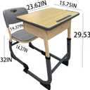 Adjustable Height Children's Study Desk for Home and School Use Perfect Pair with Kids' Chairs and Tables, Standard