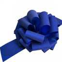 Big Glitter Blue Bow for Gift, Bike, Car, Table(10 inch, 2 Pack) - Large Gift Bow for Graduation, Birthday, Party.