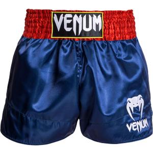 Venum Muay Thai Shorts Classic (Medium, Blue/Red/White)
