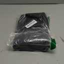 Obstal 210GSM Rectangle Table Cloth - Heavy Duty Water Resistance Microfiber Tablecloth, Decorative Fabric Table Cover for Outdoor and Indoor Use (Black,52x70 Inch)