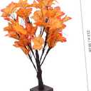 Led Battery-Powered Maple Leaf Tree Light Tabletop Christmas Tree Decorative Desk Lamp Energy-Saving