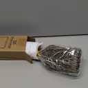 Back Scrubber Shower Brush,Dry Brushing Body Brush with 17.7 Inch Curved Long Handle, Natural Bristles for Lymphatic Drainage (Natural Fiber, Medium)