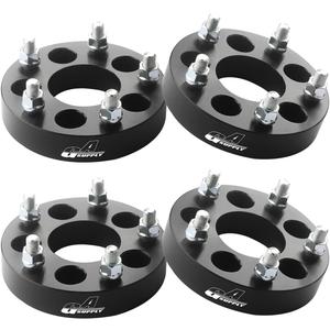 GAsupply 5x4.5 to 5x5 Wheel adapters 1.25 inch 32mm, 5x114.3 to 5x127 Wheel Spacers Adapters 71.5mm Hub Bore with 1/2-20 Studs, 4 Pack