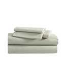 Eddie Bauer - Flannel Sheets Twin Size, Anti-Pilling & Wrinkle Resistant Cotton, Touchably Soft for All-Season Comfort - Bed Sheets with Matching Pillowcase & Fitted Sheet (Solid Green)