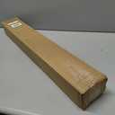 LazBlinds No Tools No Drill Cordless Bamboo Roman Shades, Light Filtering Window Treatment, Roll Up Bamboo Blinds for Windows 29.5'' W x 64'' H, Brown