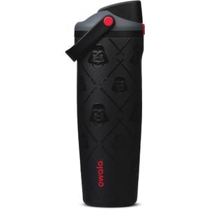 Owala Star Wars FreeSip Sway Insulated Stainless Steel Water Bottle with Two-Way Spout, Built-In Straw and Bucket Handle, Made for Travel, School, and Sports, 30oz, BPA Free, Leak Proof, Darth Vader