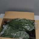 2 Pack 24'' Artificial Norfolk Christmas Topiary Ball Trees, Realistic Norfolk Pine Topiary with Spike Fake Ball Shrubs Plants Christmas Pot Fillers Outdoor Front Porch Door Garden Yard Decorations