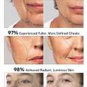 INIA 3-in-1 Skin Tightening Device True Beauty Glow Facial Massager Red Light Therapy for Face and Neck