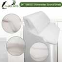 W11086533 Dishwasher Sound Shield Compatible With Whirlpool Kenmore W11086533 Sound Shield Replaces 300865 302804 303457 303483 303779