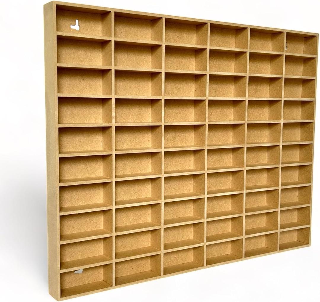 Hot Toy Cars Wheels Matchbox Model Cars Hot Display Case Cabinet UV Protection 1/64-1/43 Scale (Black Finish) 26.5 X 18.75 X 3.25 Inches