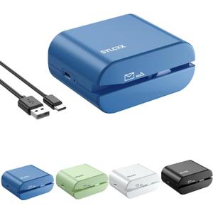 Rechargeable Electric Letter Opener - Letter Openers Envelope Slitter, Electric Envelope Opener, Mail Opener, Universal Envelope Efficient Letter Opener Tool for Office, Home (Blue)
