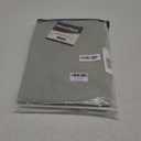 PrinceDeco 100% Blackout Linen Curtains 63 Inches Long 2 Panels Thermal Insulated Burlap Curtain with White Liner Grommet Room Darkening Textured Curtains for Bedroom Living Room (52x63 inch, Sage)