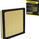 CARORY AF377 Engine Air Filter for Toyota RAV4 Gas (20192025), Camry (20182024), Highlander (20202025), Lexus RX350 (2023-2025), NX350, ES350, OE# 17801-25020, CA112377