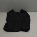 Tempt Me Women Black One Piece Swim Dress Tummy Control Swimsuit with Skirt Wrap Tie Side Swimdress Bathing Suit XL