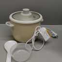 AROMA Mini Rice Cooker, 2-Cup (Uncooked) / 4-Cup (Cooked), Grain Cooker, Soup Maker, Oatmeal Cooker, Auto Keep Warm, 1 Qt, Milk Tea Color