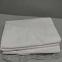 Kntiwiwo 43" Premium Cotton Garment Bag for Hanging Clothes, Breathable Suit Bags for Closet Storage with Extra Large 10" Gusseted & Clear Window, Dust Cover with Zipper for Suits, Jacket, 3 Pack