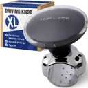 Top Life Steering Wheel Knob for Tractor, Truck, and Car, XL Size Suicide Knob for Thick Steering Wheels, Universal Non-Slip Spinner for Heavy Duty, Vans, Pickup Trucks, Semi, Forklifts, Mowers, Boats