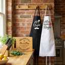 Mr & Mrs Aprons with Pocket Cutting Board Gifts Set for Couples 2026, And So Together They Built a Life They Loved, Bridal Shower, Engagement, Housewarming Gifts