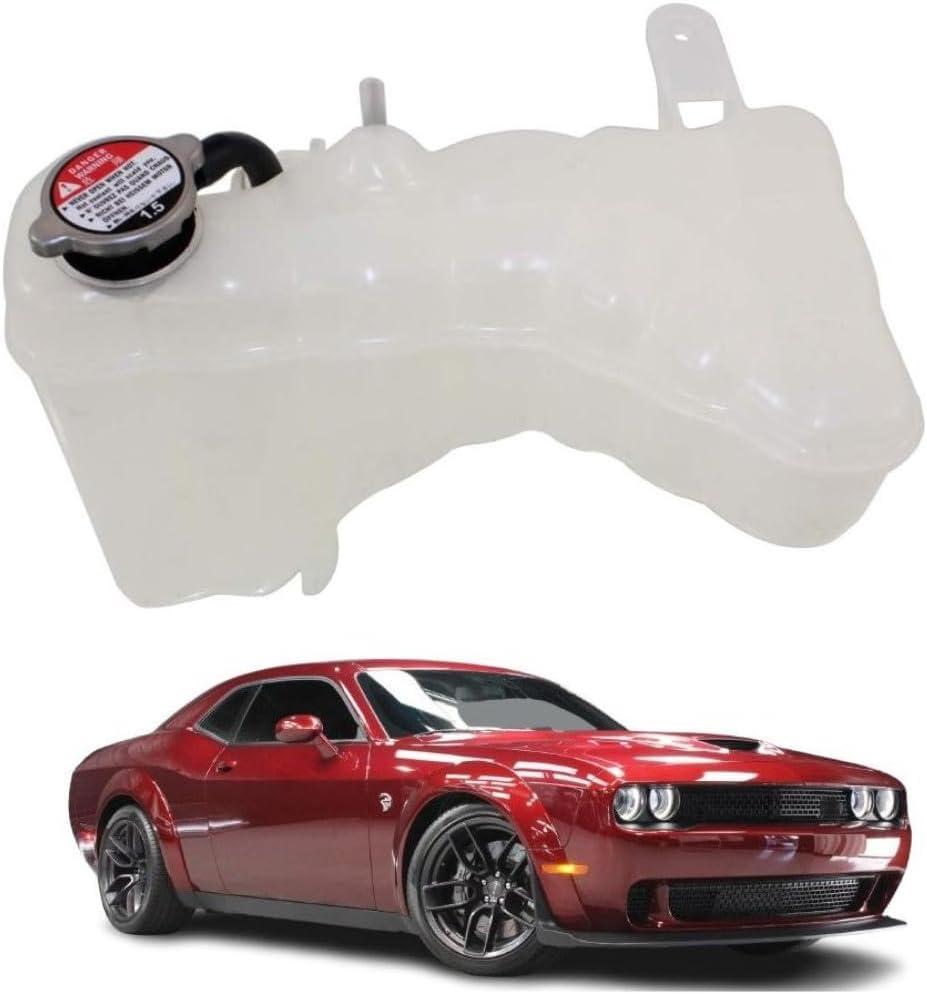 Radiator Coolant Reservoir Bottle compatible with 2015-2023 Dodge Challenger, 2015-2023 Dodge Charger