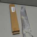 PATIKIL Threaded Extension Rod, 4 Sets 10" M10 x 1mm Fine Thread Lamp Pipe with Lamp Pipe Nipples for Pendant Light Island Lighting Chandeliers Stems, Silver Tone