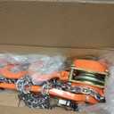 VEVOR Manual Lever Chain Hoist, 1-1/2 Ton 3300 lbs Capacity 10 FT Come Along, G80 Galvanized Carbon Steel with Weston Double-Pawl Brake,Auto Chain Leading & 360 Rotation Hook, for Garage Factory Dock