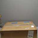 KSANA Gold Chandeliers, Geometric Lantern Pendant Chandelier with Seeded Glass, Modern 4 Light Chandelier Light Fixture for Kitchen Island, Entryway, Foyer