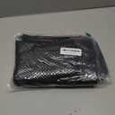 1 PCS Car Roof Non-Slip Rug Pad, 47" x 39" Roof Cargo Bag Protective Mat, PVC Car Roof Storage Bag Protective Mat, Roof Rack Accessory, for Most Vehicles (Black)