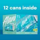 Alani Nu BLUE SLUSH, Sugar Free, Low Calorie Energy Drinks, 200mg Caffeine, Biotin, B Vitamins, Zero Sugar, 10 Calories, 12 Fl Oz Cans, 12 Pack