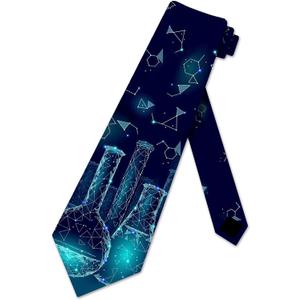 Three Rooker Chemistry Ties Mens Science Beakers Necktie
