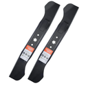 46 inch Mower Blades for 942-04244A 942-04290 MTD Cub Cadet XT1 XT2 LT46 RZT L46 46" Deck Lawnmower Replace 942-04244 742-04244 High-Lift (2 Pack)