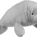 Wildlife Artists Manatee Plush Toy 16" L