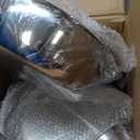 Round Chafing Dishes for Buffet 5 Qt,High Grade Chafing Dish Buffet Set, Full Size Pan,Rolled-Edge Design Food Warmers for Parties,Buffet,Wedding,Birthday,Camping 4 PACK (Gold-Glass)