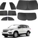 TINGLU Window Shades for Honda Pilot 2016-2026 EX-L Special Edition Elite Black Edition Touring Accessories Car Side Full Windows Rear Windshield Sun Shade Camping Sun UV Rays Privacy Protection 8PCS