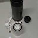 Portable Battery Coffee Maker Espresso Machine, 20 Bar Nano Car Coffee Mini Espresso Machines Self-Heating Electric Espresso Maker, USB-C 3-in-1 Ground Coffee & NS Capsule Pod RV Hiking Camping (Gray)