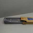 Joydeco No Drill Zebra Blinds for Windows, Cordless Day & Night Dual Sheer Roller Shades, Easy Installation, Free-Stop Lift System, Light Filtering Privacy Blinds for Home (Black,35" W x 75" H)