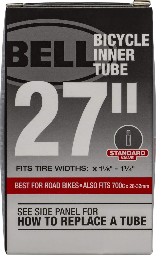 Bell Standard Bicycle Tube, 27" x 1 1/8" - 1 1/4", Schrader