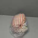 Bazaar Anatolia Hand Towels - Set of 4 | 39" x 19" - Striped Turkish Hand Towel for Bathroom, 100% Cotton, Kitchen, Face, Hair, Tea, Dishcloth, Orange Striped Towels - Arpa Orange