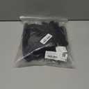 COOFANDY Men's Turtleneck Sweater Slim Fit Lightweight Basic Ribbed Sweaters (XL, 01-black)