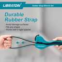 LIBRATON Strap Wrench 2-piece Multifunctional Adjustable Wrench Tools Oil Filter, Jar Opener
