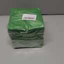 2 x Horaldaily 100 Pack St. Patrick's Day Cocktail Napkins, 5x5 Inches Disposable Paper Napkins for Football Party Anniversary Wedding Birthday Bridal Baby Shower (100,Green)