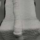 Knee Pillow for Side Sleepers,Leg Pillow,Knne Pillow,Leg Pillows for Side Sleeping,Memory Foam Support Ergonomic Pillows, Removable Cover,White&Black (10.7"x8"x6")