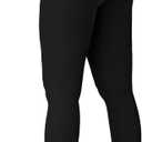 Sunzel Sunzfly Invisible Butt Scrunch Workout Leggings for Women, Butt Lifting High Waisted Gym Yoga Pants with Tummy Control (Large, Black)