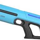 HAITUNYING Colorful Light Electric Water Gun, Automatic Water Absorption Speed, Ultra-Long-Distance Shooting, Electric Launch of 200+ Rounds, Toys for Adults and Children in Summer