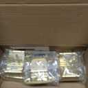 Ravinte 10 Packs (5 Pairs) 3/8" Inset Gold Cabinet Hinge,Self Closing Hinges for Kitchen/Bathroom/Furniture Cabinets & Doors,Decorative Cabinet Hardware Kitchen Cabinet Hinge with Door Bumper