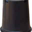 Nursery Pot 1 Gallon 1 Gal 2 Gal 3 Gal 5 Gal 7 Gal 10 Gal 15 Gal Nursery Container Injection Molded Pot Fit for Plants Soil Growers or Hydroponics (10,1 Gallon)