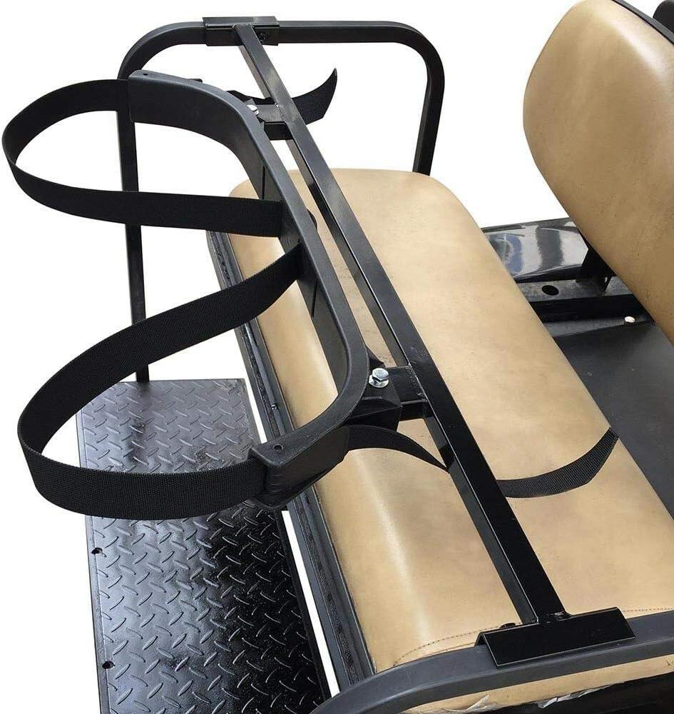 Sthus Universal Golf Bag Holder Bracket Attachment Cart Rear Seat for EZGO Club Car Yamaha US