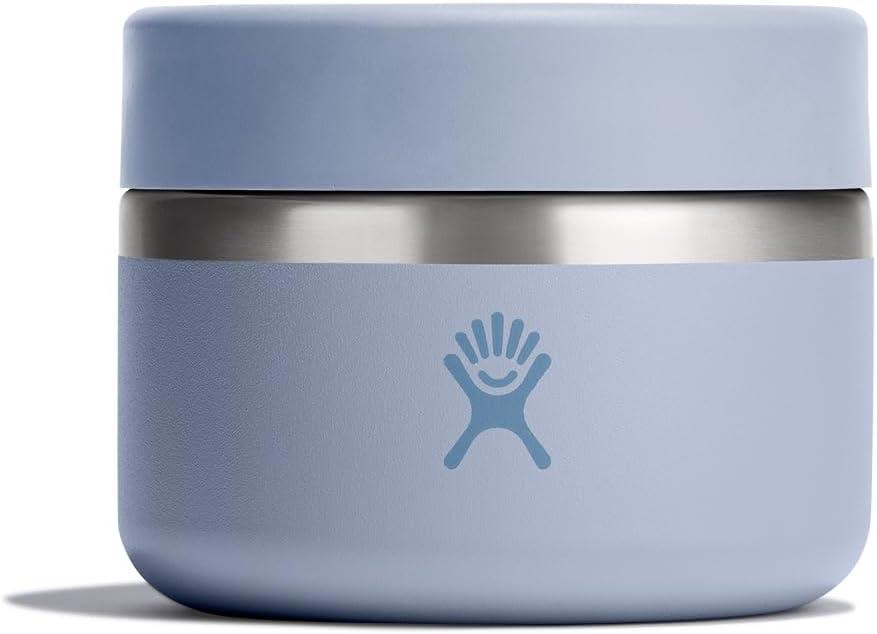 Hydro Flask Food Jar  Insulated Stainless Steel, Snack Travel Container for Hot Food, Lunch, & Soup 12 Oz Surf Blue