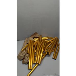 Aluminum Arch Backdrop Stand Set of 2 (7.2FT & 6.6FT & , Gold Wedding Balloon Arched Frame, Metal Square Arch Stand Backdrop for Birthday Party Baby Shower Ceremony Decoration Indoor Outdoor
