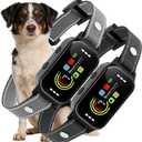 Dog Bark Collar 2 Pack, Auto Anti Barking Collar for Large Medium Small Dogs 11-120lbs, 7 Sensitivity Levels, 5 Safe Training Modes, Humane Bark Training Collar